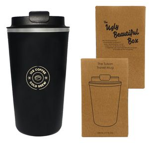 Tulson 500 Ml. (17 Fl. Oz.) Stainless Steel Travel Tumbler Mug