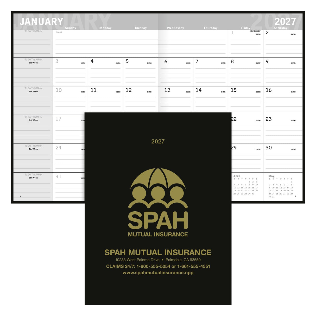 Triumph® Calendars Classic Monthly Planner