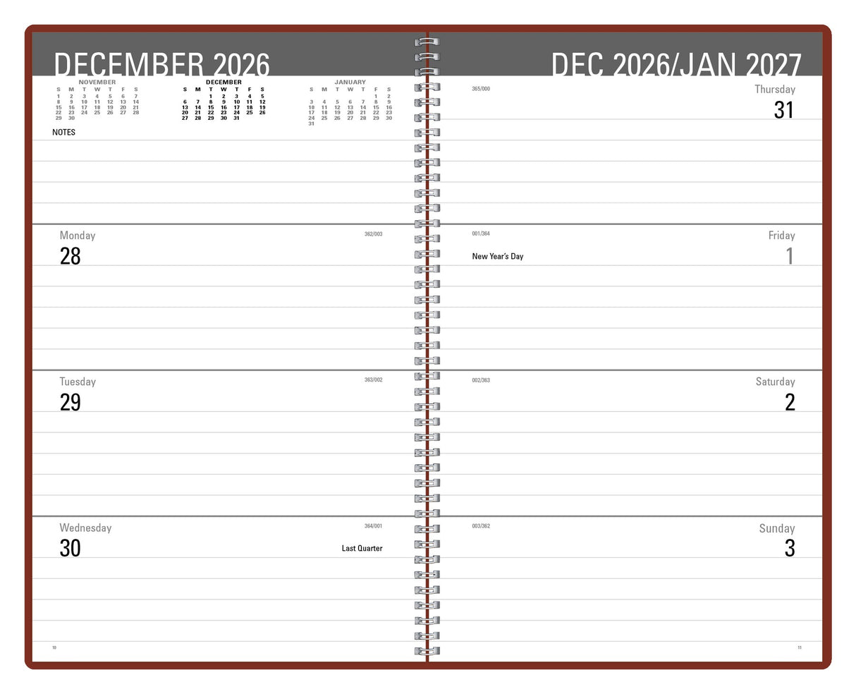 Triumph Calendars Classic Weekly Desk Planner open image