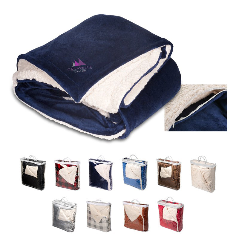 Micro-mink Sherpa Blanket