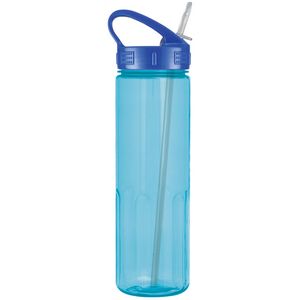 Translucent Aqua Blue/Blue Lid Blank