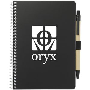 5'' x 7'' FSC® Mix Spiral Notebook with Pen