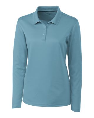 Clique Spin Eco Performance Pique Long Sleeve Womens Polo