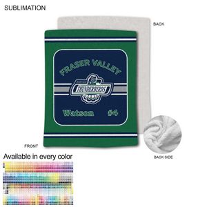 Team Blanket in Plush and cozy Mink Flannel Fleece, 60x80, Queen Bed size, Sublimated