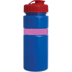 Blue/Pink Band/Red Lid Blank