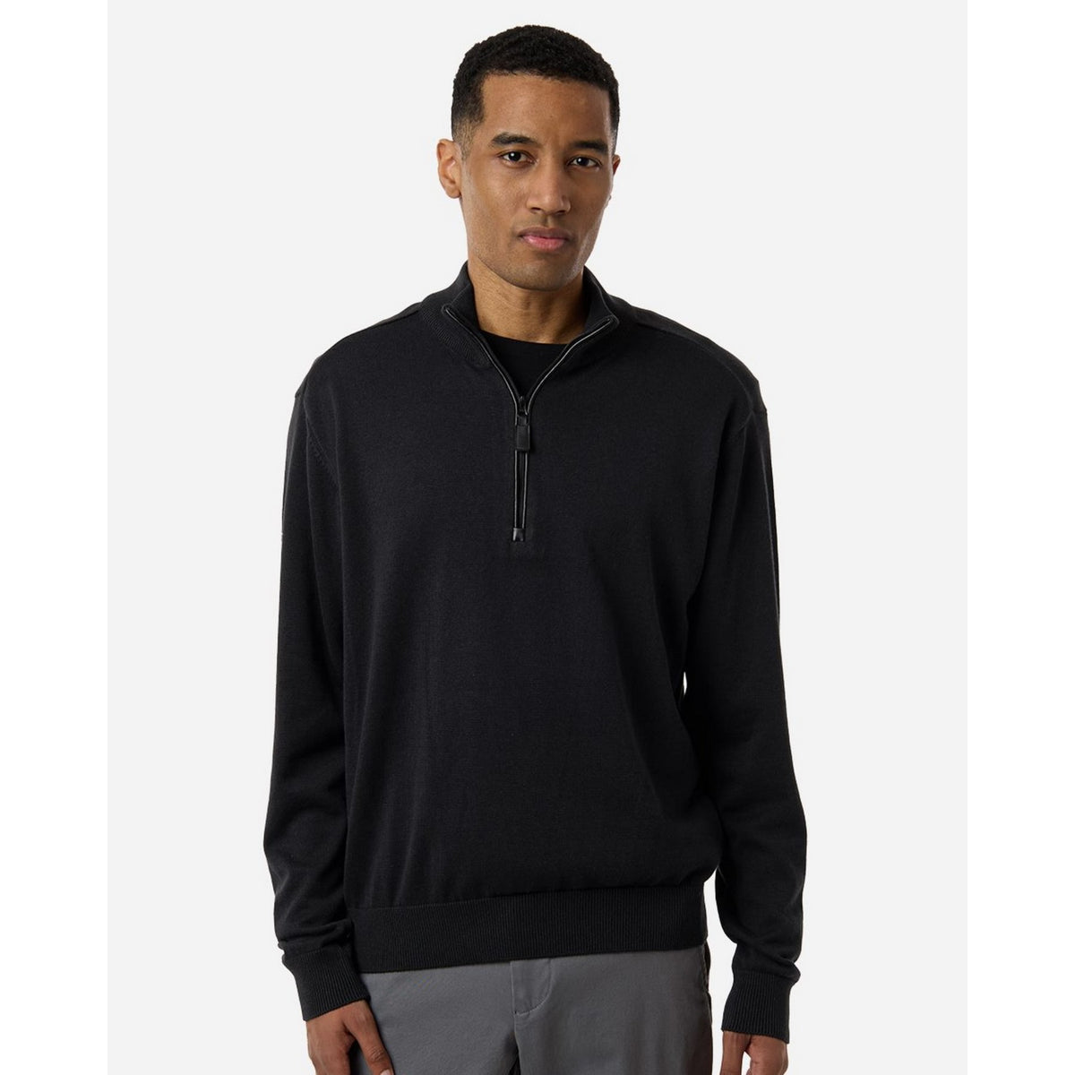 Devon & Jones Men's New Classics Quarter-Zip Sweater