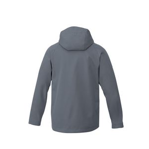 Quarry Gray/Heather Dark Charcoal Gray Blank Back View