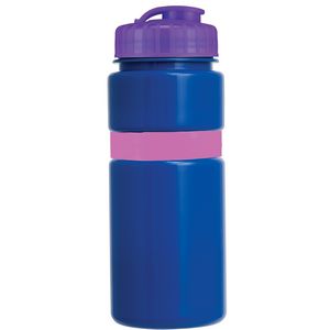 Blue/Pink Band/Translucent Purple Lid Blank