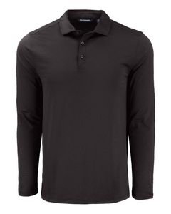 Cutter & Buck Coastline Epic Comfort Eco Recycled Mens Long Sleeve Polo