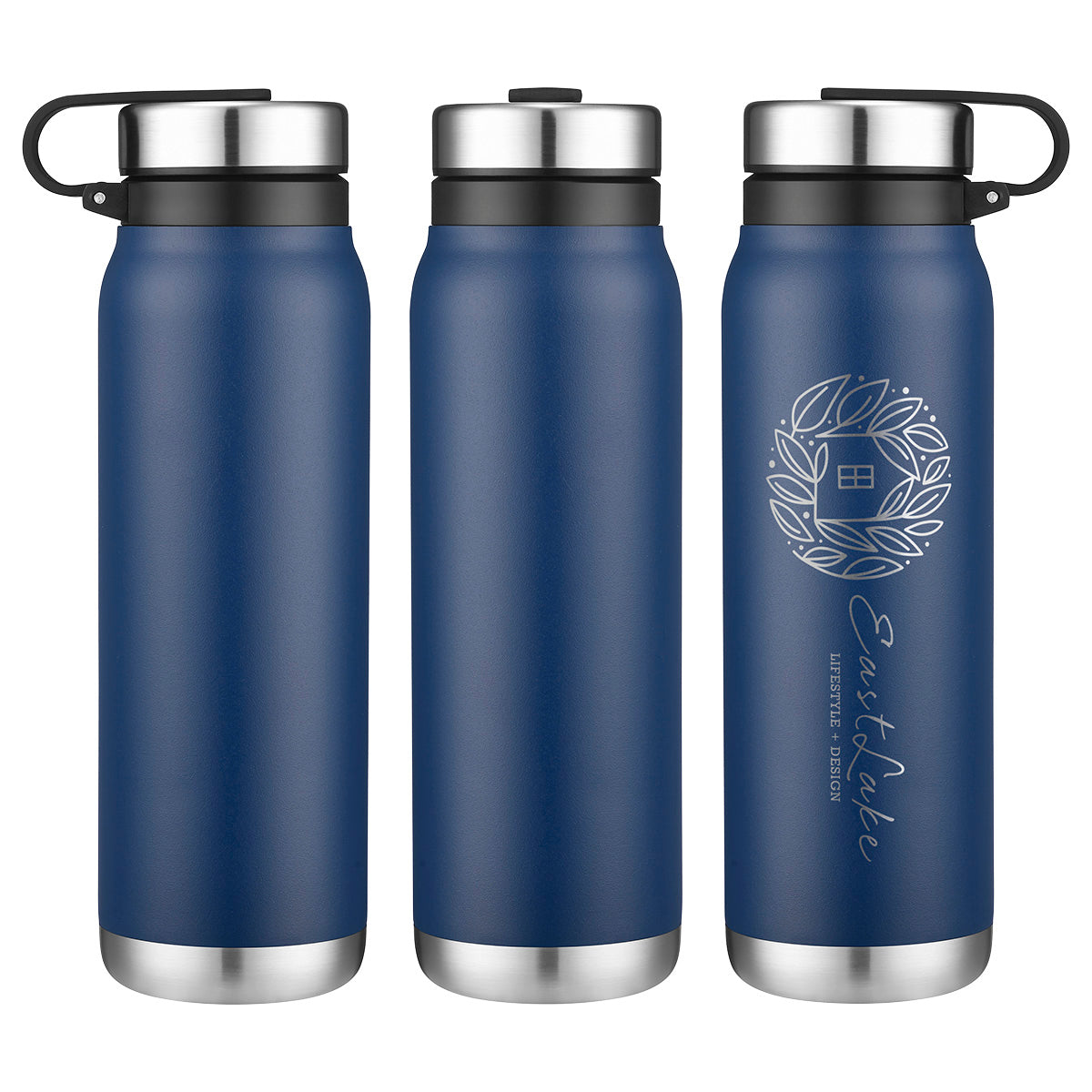 Turin 20 oz Vacuum Insulated Bottle with Twist Cap