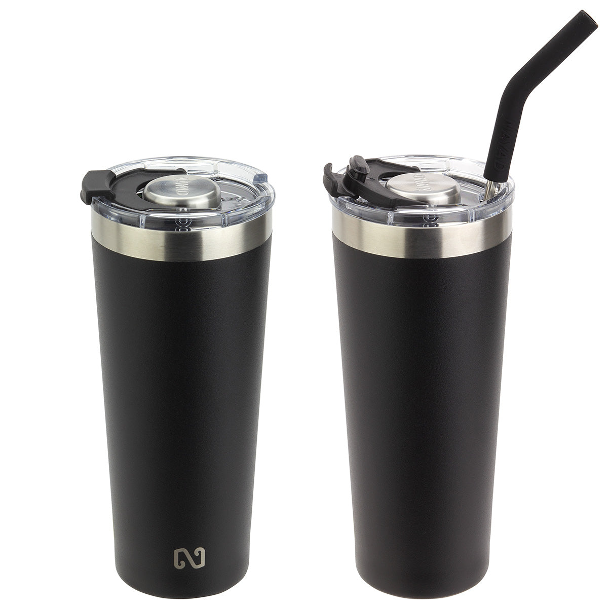 NAYAD® Trouper 22 oz Stainless Double-wall Tumbler with Straw