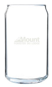 Pop Can 16oz clear tumbler - Etched