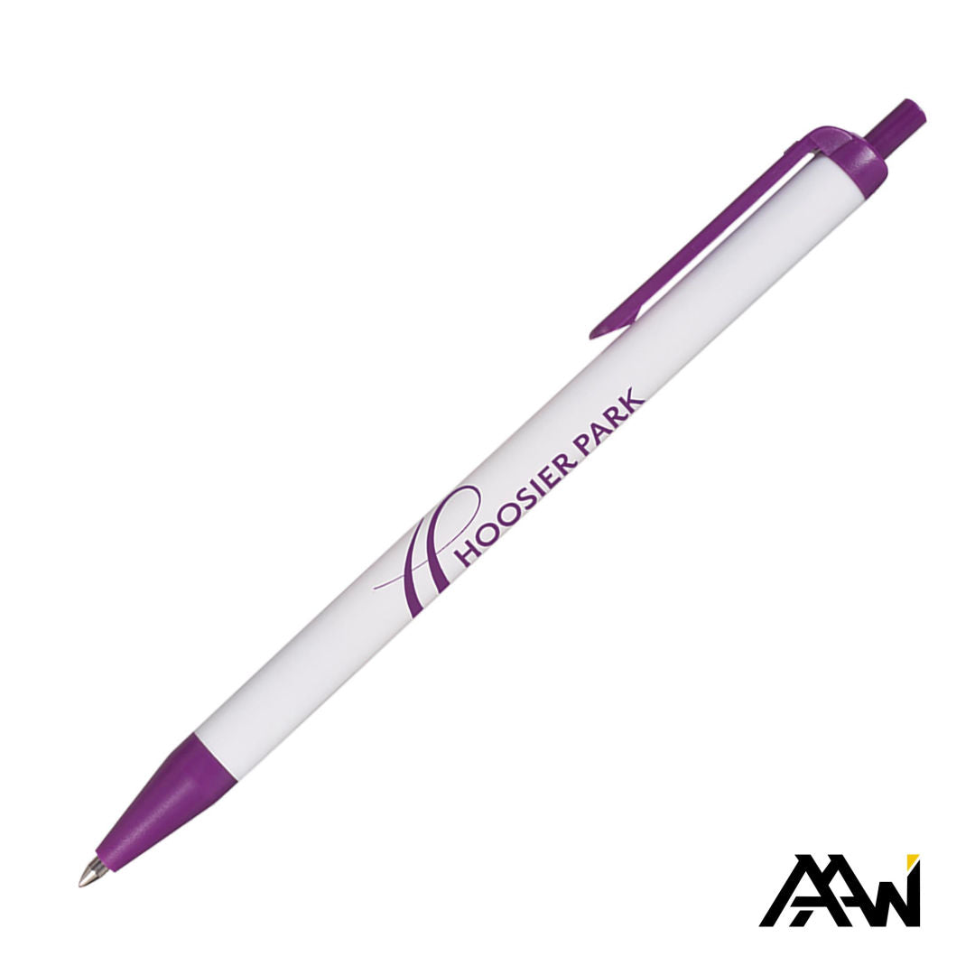 White / Matte Purple