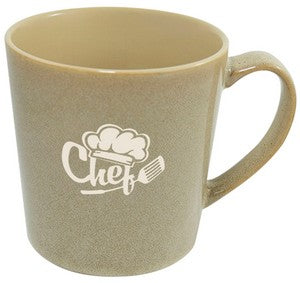 Lenny 16oz reactive sand mug in Ripple gift box - Etched