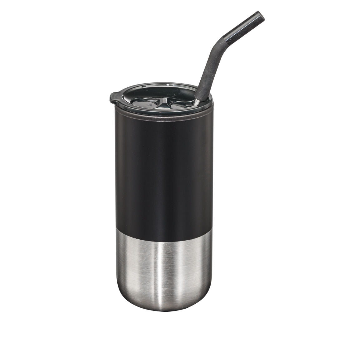 Bondi Double Wall Tumbler w/ Straw -18oz