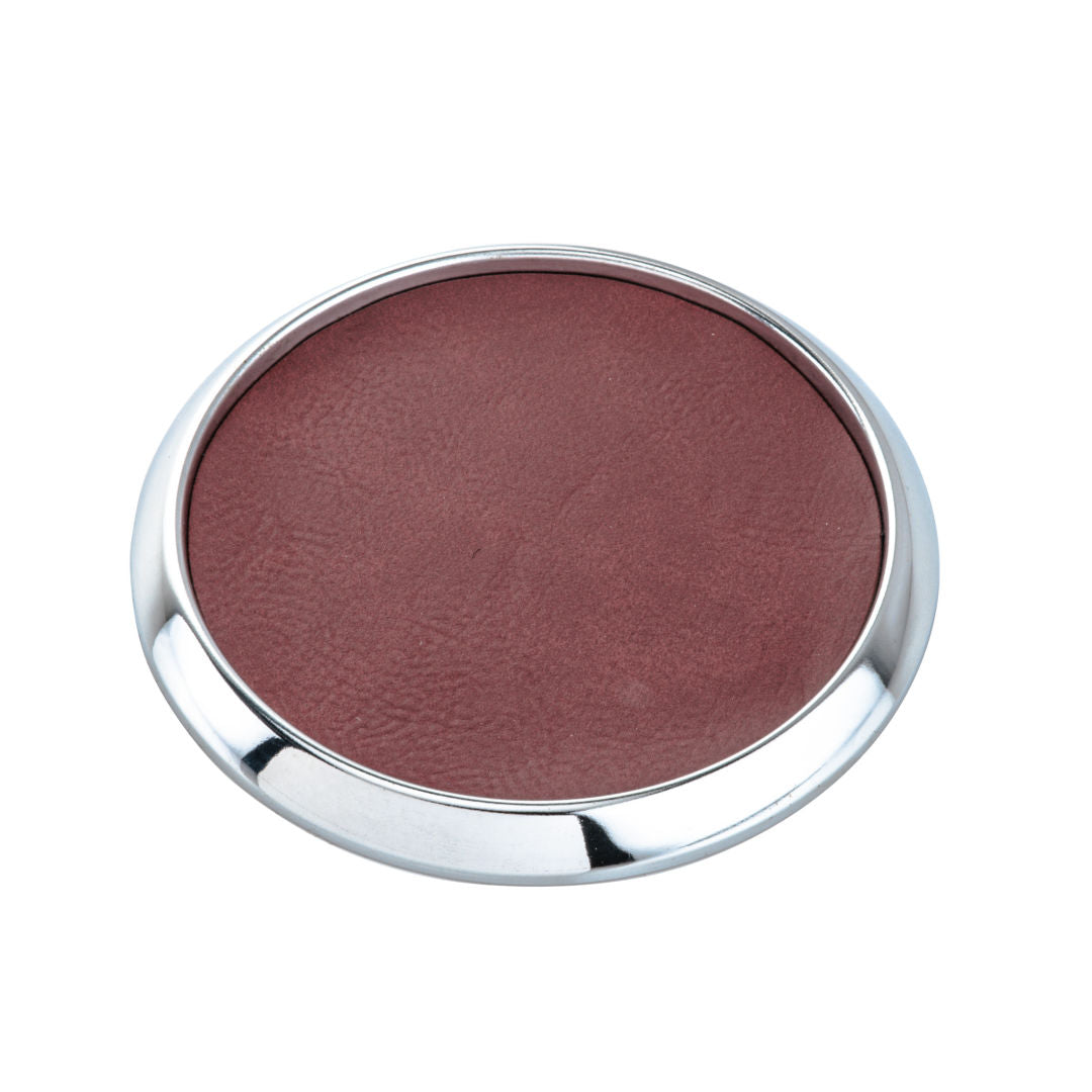 Leatherette / Silver / 4 x 4 (Blank)