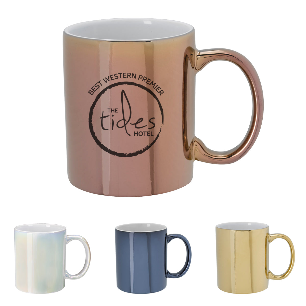 12 Oz. Iridescent Ceramic Mug