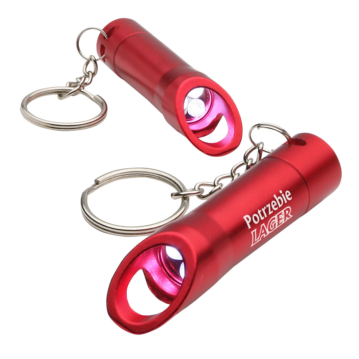 Aluminum LED Opener Key Chain