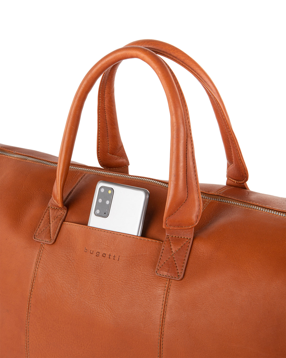 Bugatti Sartoria Duffle bag - Cognac