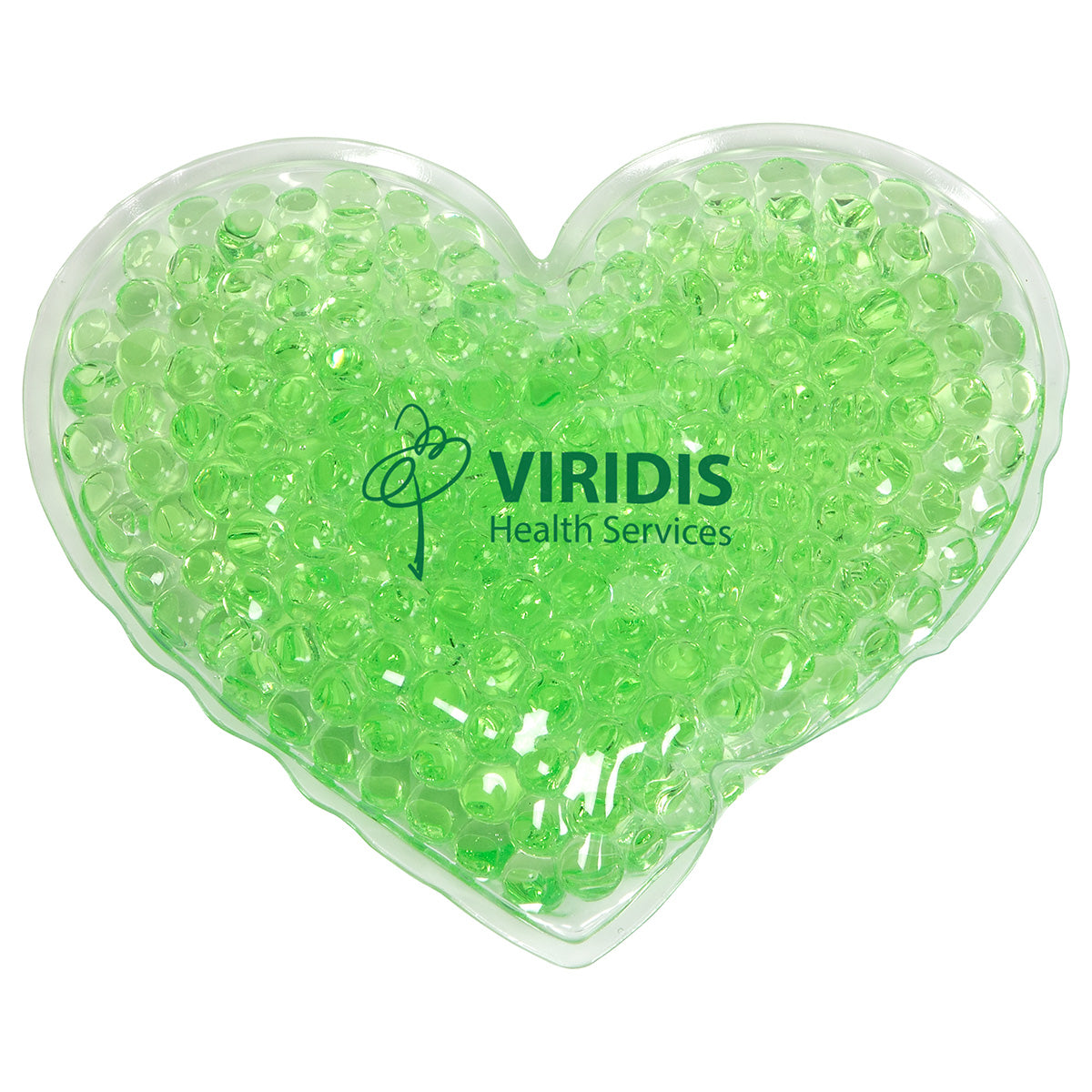 000608 Large Heart Aqua Pearls™ Hot/Cold Pack