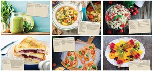 Taste Of The Month Spiral Wall Calendar