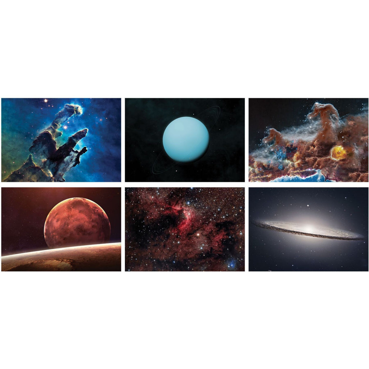 Luxe Images From Space Spiral Wall Calendar