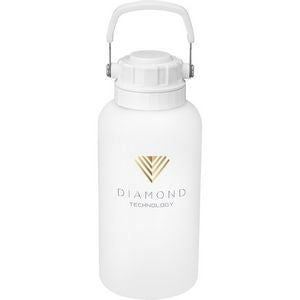 White/Silver Logo Front View