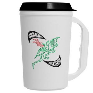 White/Black Lid Logo