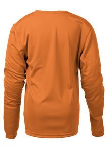 Neon Orange Blank Back