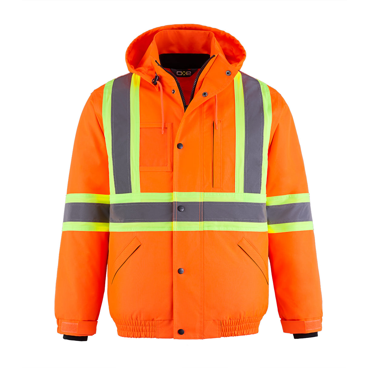 Hi-Vis Orange/Silver/Yellow