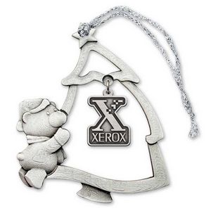 Dangler Style Pewter Ornament - Stock Frame with Custom Dangler, MADE IN CANADA