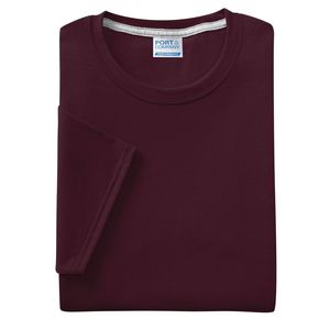 Athletic Maroon Red Blank Flat View