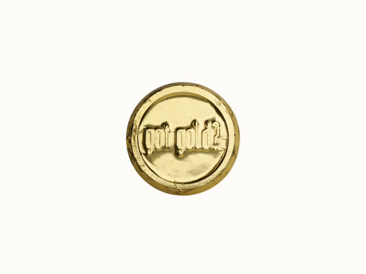 Premium Custom Foil-wrapped Chocolate Coin