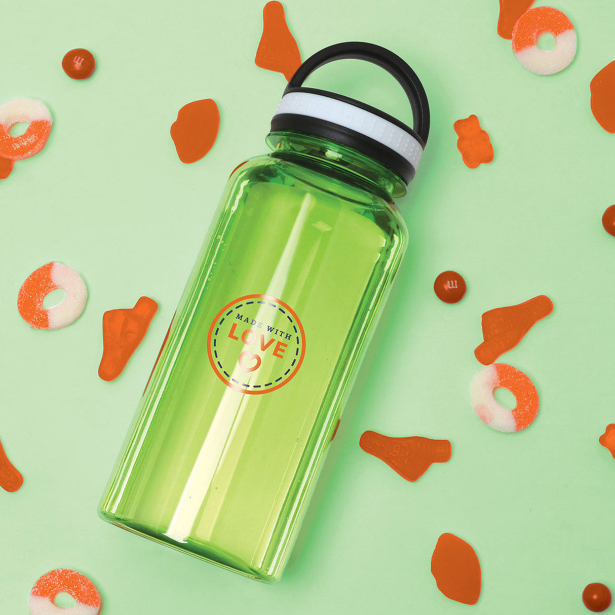 Volumo 1000 Ml. (33 Fl. Oz.) Acrylic Water Bottle