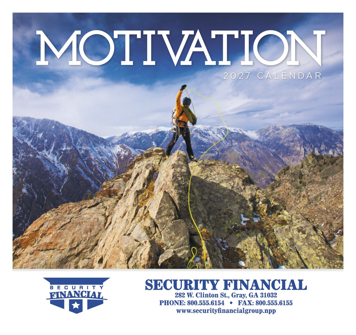 HotLine Products Motivation Appointment Calendar (Motivational Quotes) - Stapled cover image