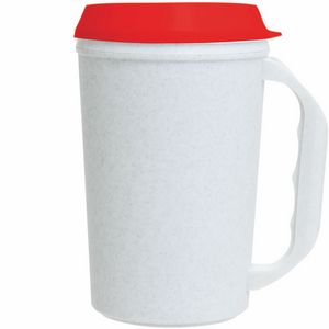 Granite Gray/Red Lid Blank