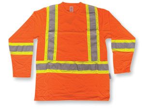 Orange Durable Safety Shirt