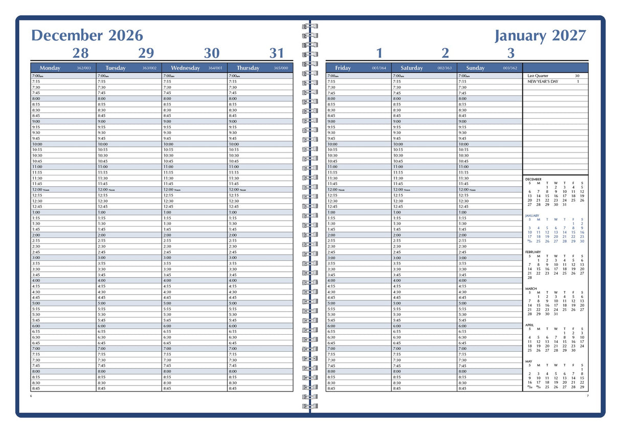 Triumph Calendars Weekly Time Manager open image