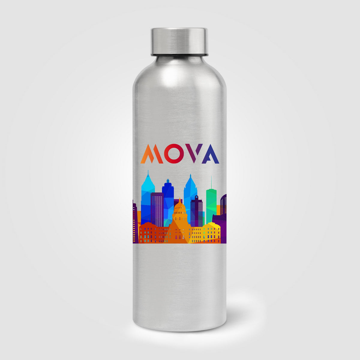 Astrid Recycled Stainless Steel Metallic Bottle - 24 oz.