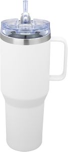 White/Silver/Clear Blank Front View