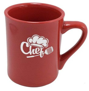 Ohio 10oz red mug - Etched
