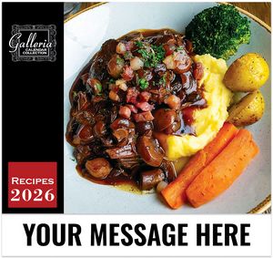 Galleria Wall Calendar 2026 Recipes