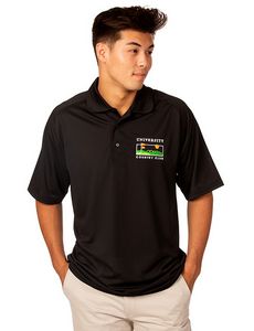 Zorrel® Men's Palmetto Saddle Shoulder Pique Polo Shirt