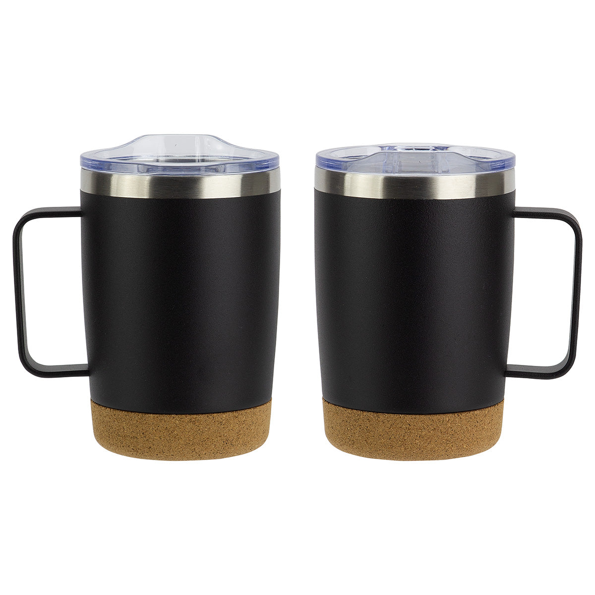 Sapora 12 oz Vacuum Insulated Stainless Steel Mug with Cork Base