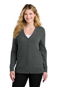 Port Authority® Women s Easy Care Button-Up Cardigan Sweater