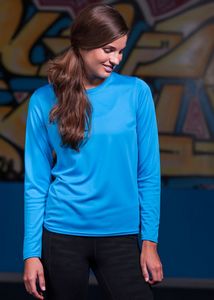 Zorrel® Ladies' Chicago Syntrel™ Long-Sleeve Interlock Tee Shirt