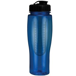 Translucent Blue/Black Lid Blank