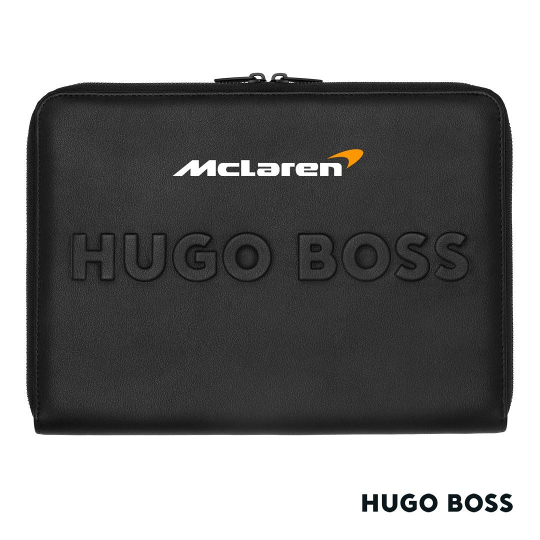Hugo Boss Label A4 Conference Zip Folder