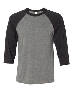 Gray/Charcoal Black Triblend Blank