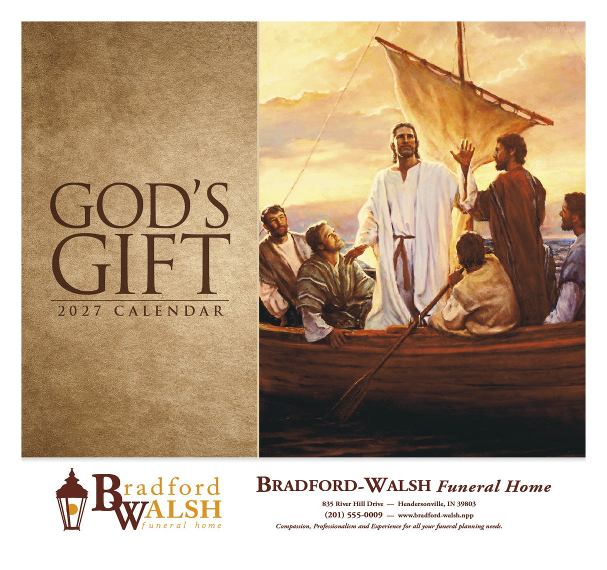 Good Value God's Gift - Stapled Calendar cover image